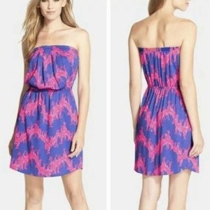 Lilly Pulitzer WINDSOR Giraffe Strapless Dress